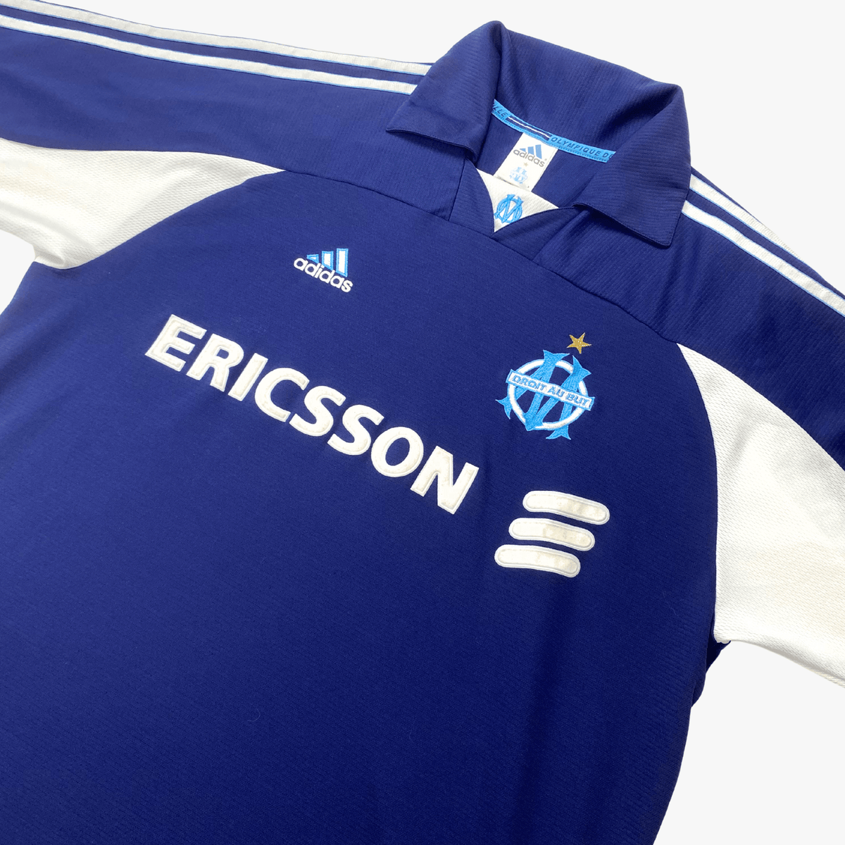 Retro Marseille 1999-2000 Away football jersey by Adidas, size L | Nostalgic Football Shirts