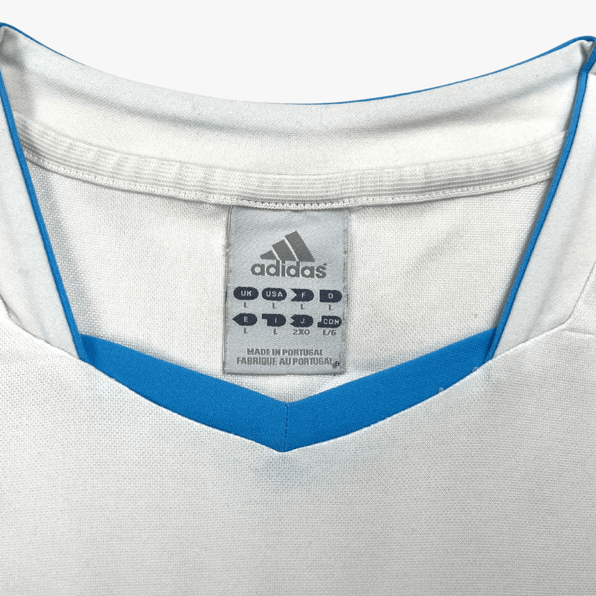 Authentic Adidas Marseille 2003-2004 Home shirt, Drogba 11 on the back, size L | Nostalgic Football Shirts