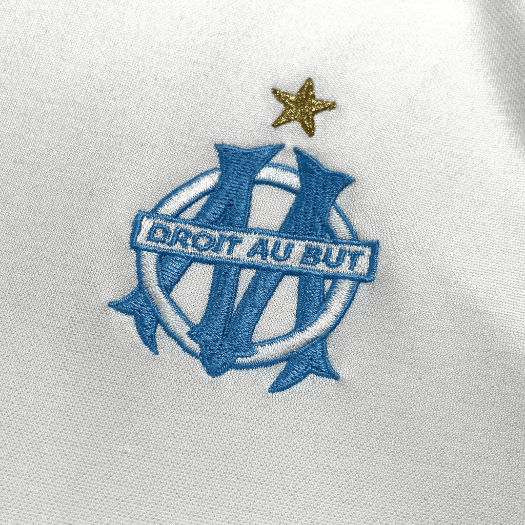 Marseille 2003-04 Home Drogba #11 Shirt L
