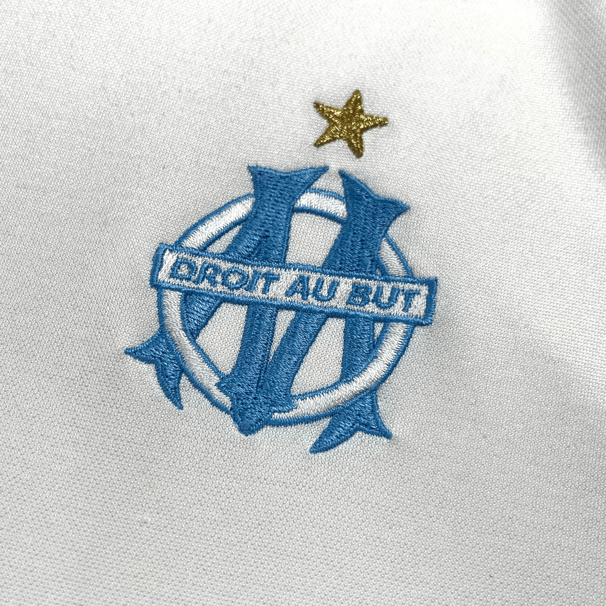 Marseille 2003-04 Home Drogba #11 Shirt L
