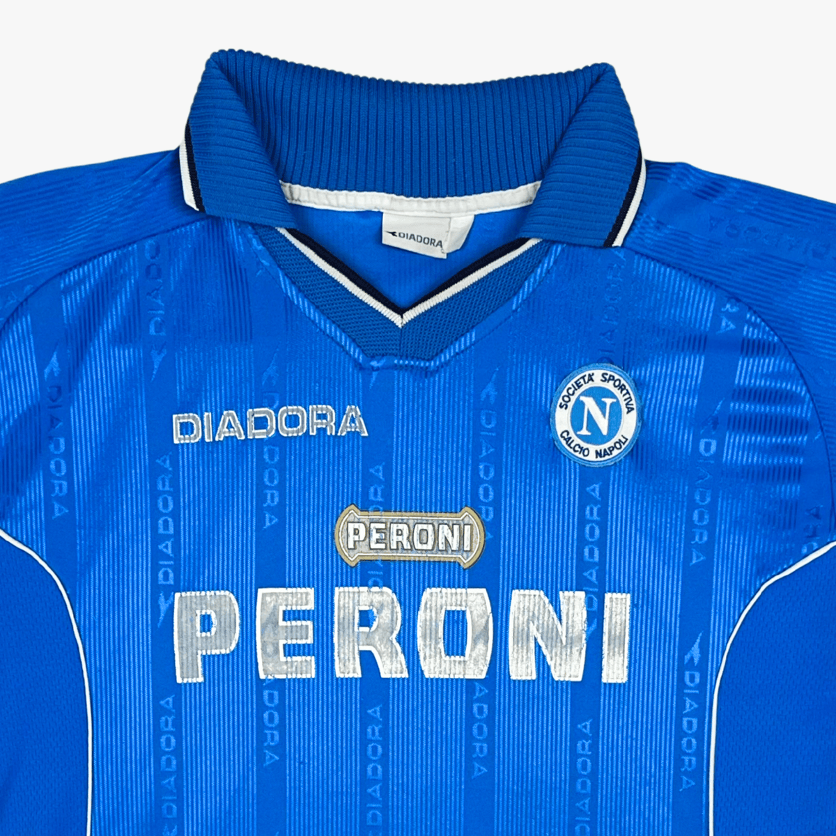 Authentic Diadora Napoli 2000-2001 Home shirt, size XL | Nostalgic Football Shirts