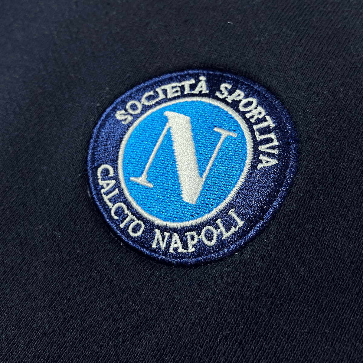 Original Napoli 2003-2004 Training sweater, size L | Nostalgic Football Shirts