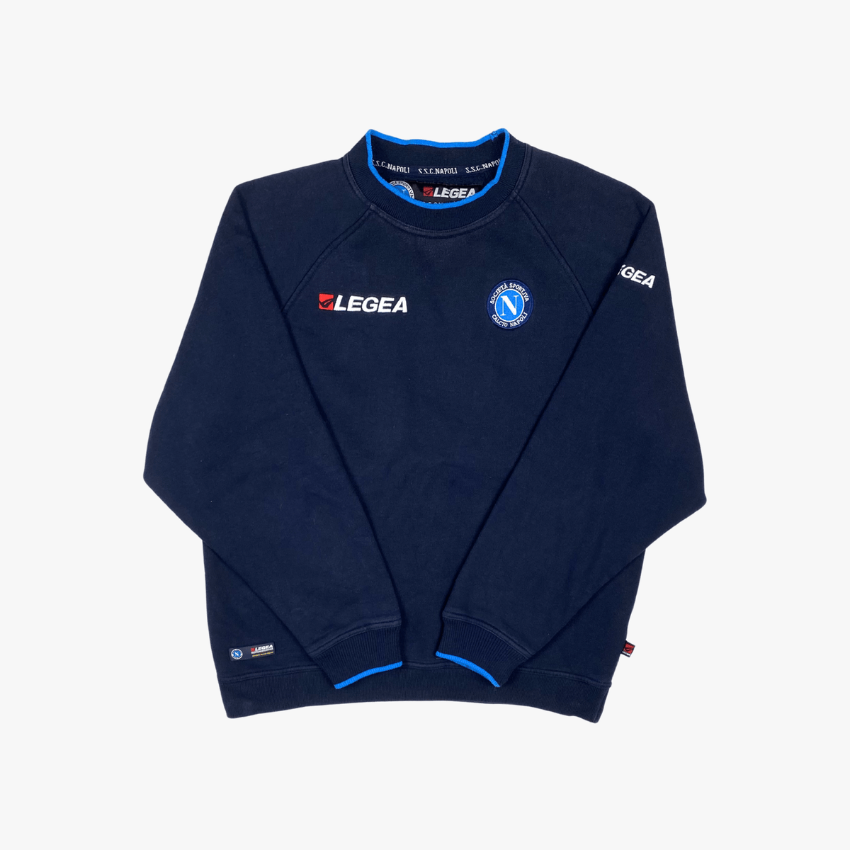 Vintage Napoli 2003-2004 Training sweater, size L | Nostalgic Football Shirts