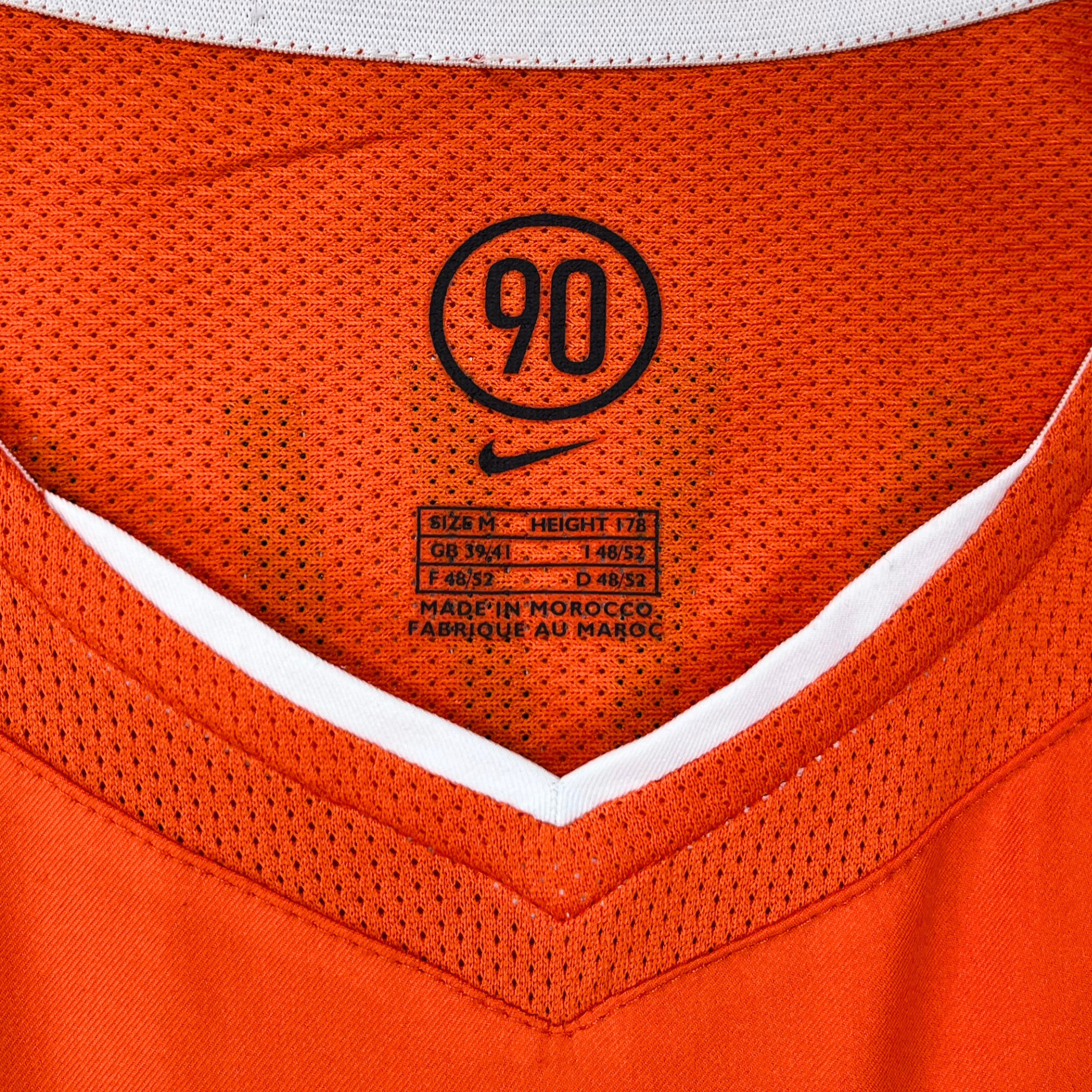 Pays-Bas 2004-06 Domicile Davids n° 8 Taille M