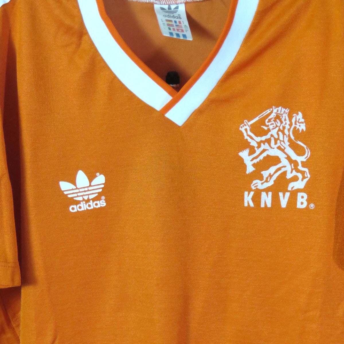 Retro Netherlands 1989-1990 Home football jersey by Adidas, size M | Nostalgic Football Shirts