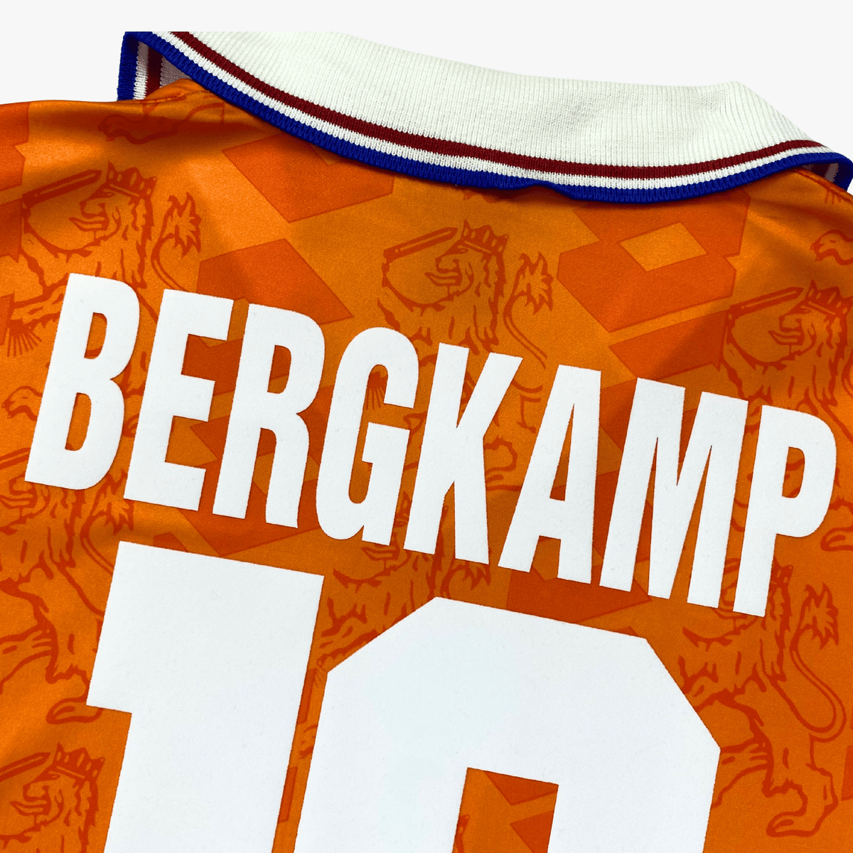 Retro Netherlands 1994 Home football jersey by Lotto, Bergkamp, size M | Nostalgic Football Shirts