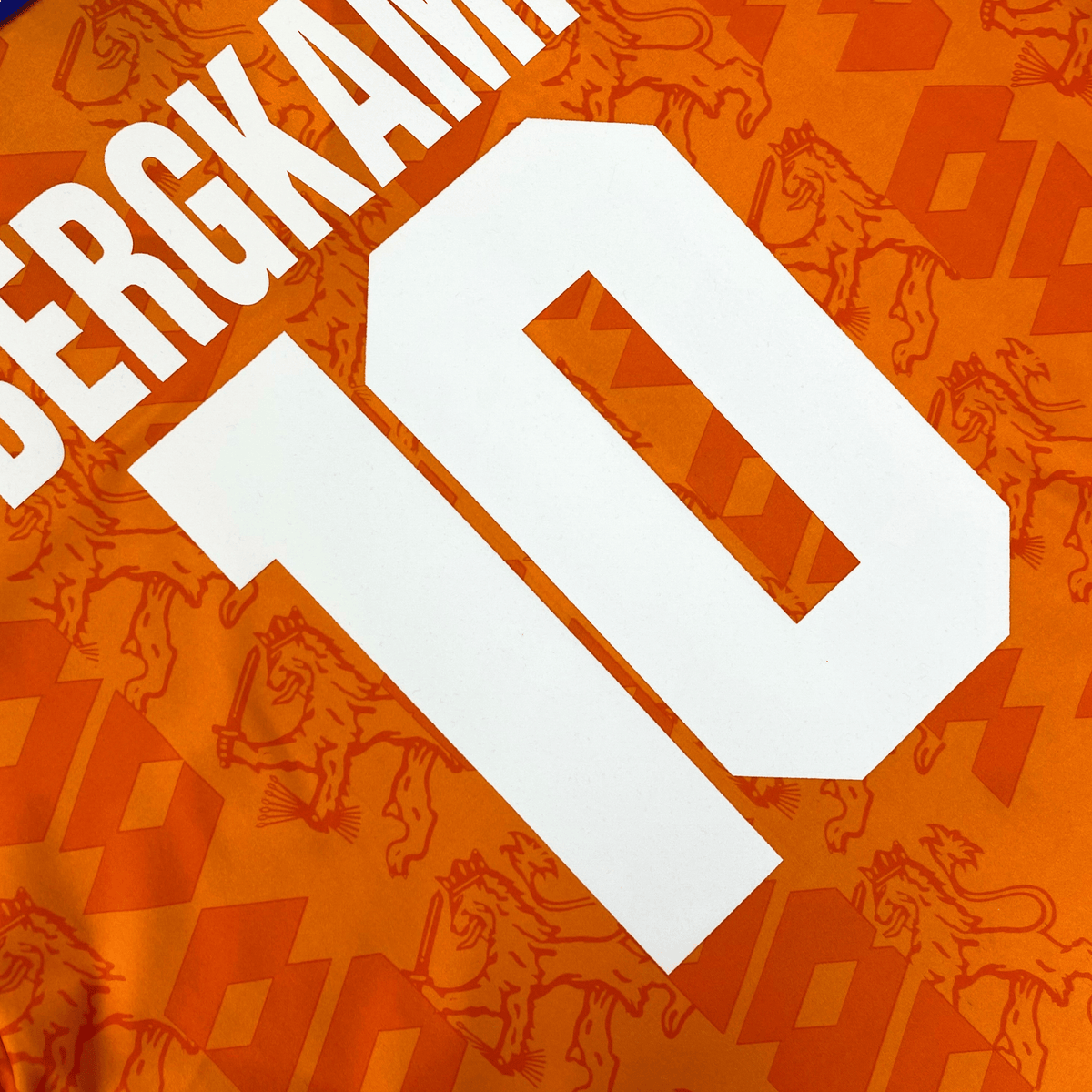 Authentic Lotto Netherlands 1994 Home shirt, Bergkamp on the back, size M | Nostalgic Football Shirts