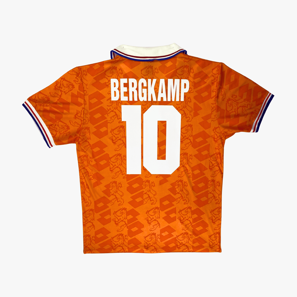 Vintage Netherlands 1994 Home football shirt with Bergkamp print, size M | Nostalgic Football Shirts