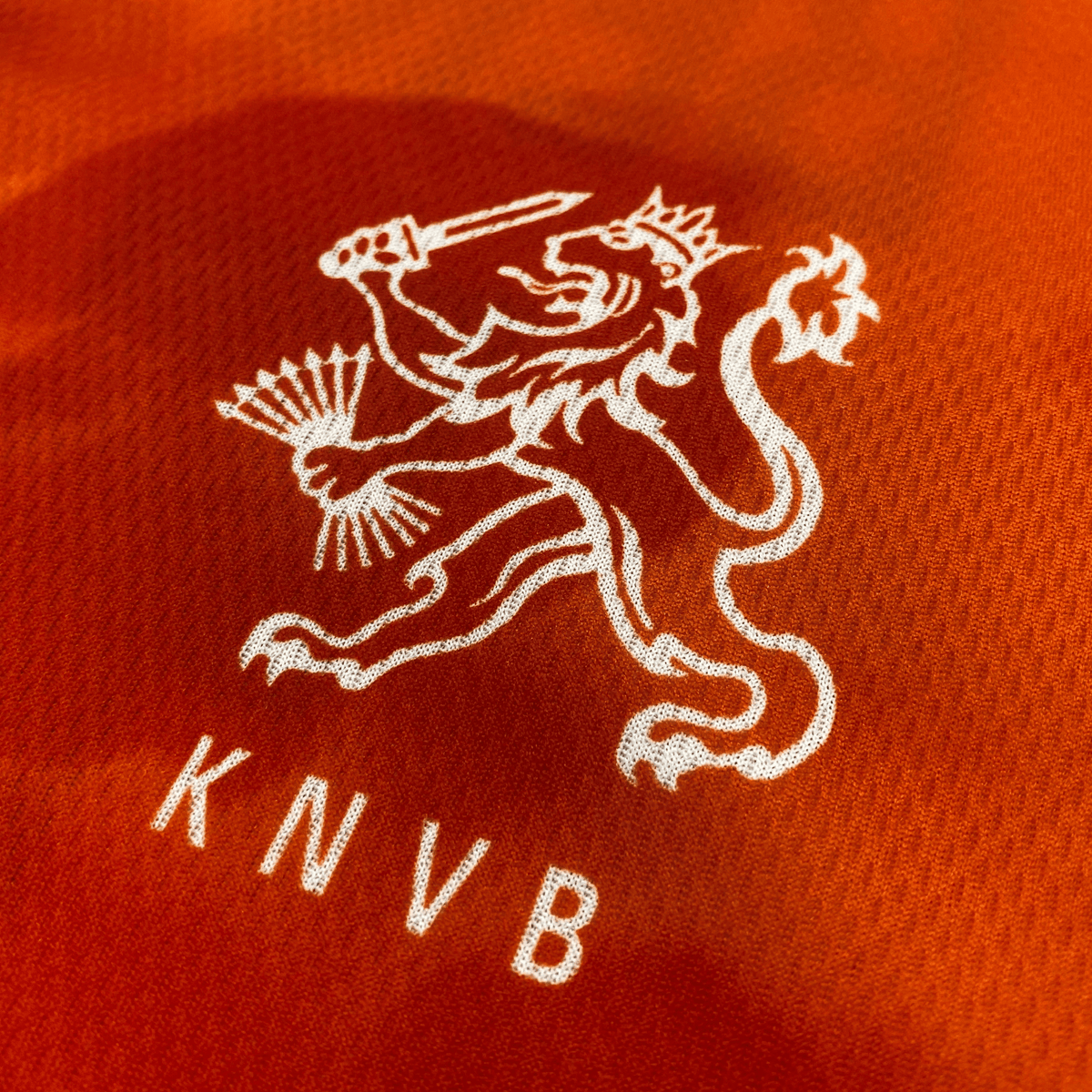 Original Netherlands 1996-1997 Home football shirt, size L, Bergkamp 10 | Nostalgic Football Shirts