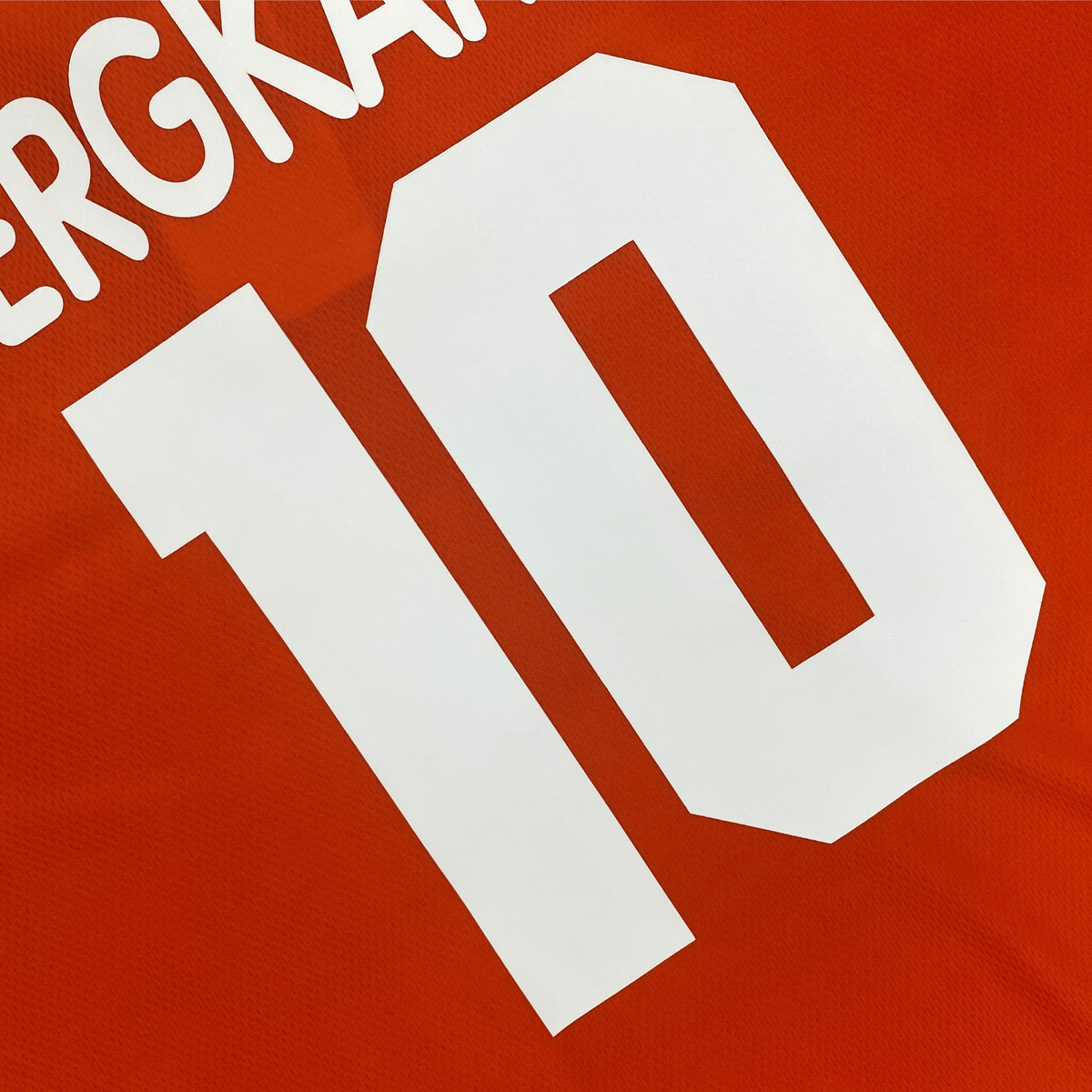 Authentic Lotto Netherlands 1996-1997 Home shirt, Bergkamp 10 on the back, size L | Nostalgic Football Shirts