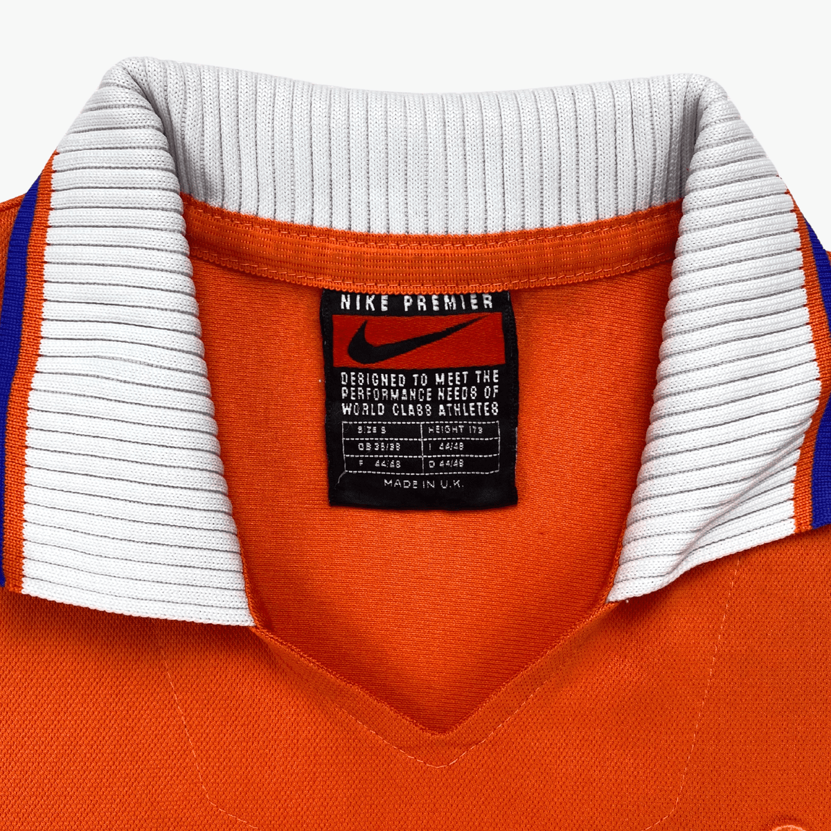 Vintage Netherlands 1997-1998 Home football shirt, size S | Nostalgic Football Shirts