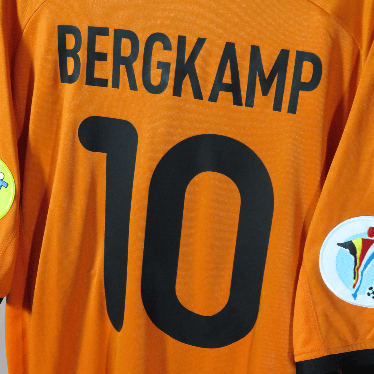 Retro Netherlands 2000-2002 Home football jersey by Nike, Bergkamp 10, size XL | Nostalgic Football Shirts