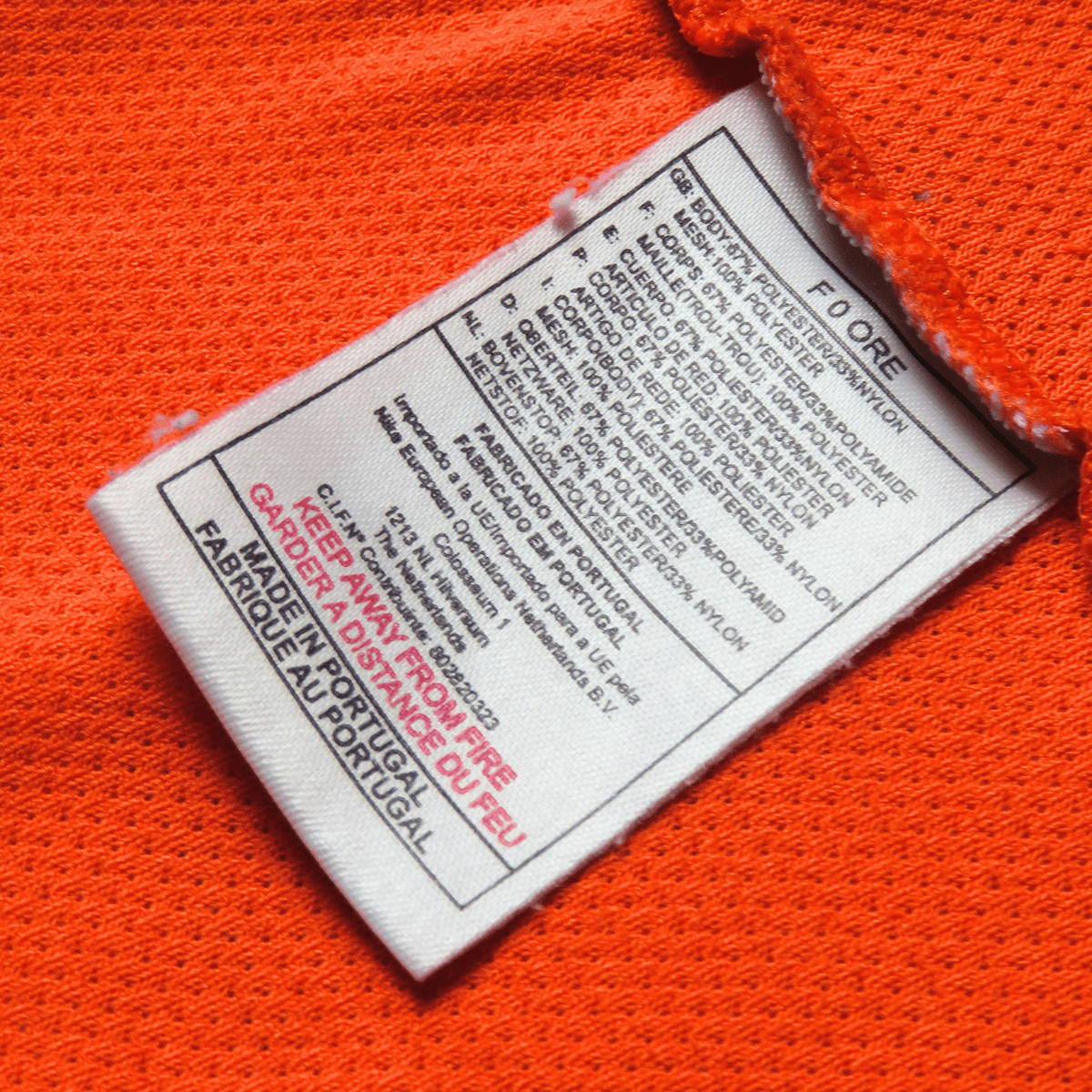 Original Netherlands 2000-2002 Home football shirt, size XL, Bergkamp 10 | Nostalgic Football Shirts