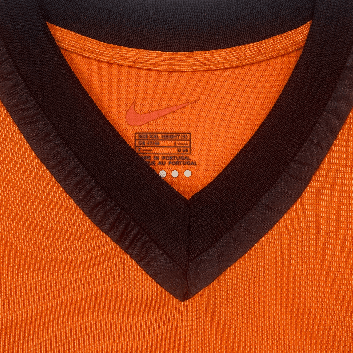 Authentic Nike Netherlands 2000-2002 Home shirt, Kluivert 9 on the back, size XXL | Nostalgic Football Shirts