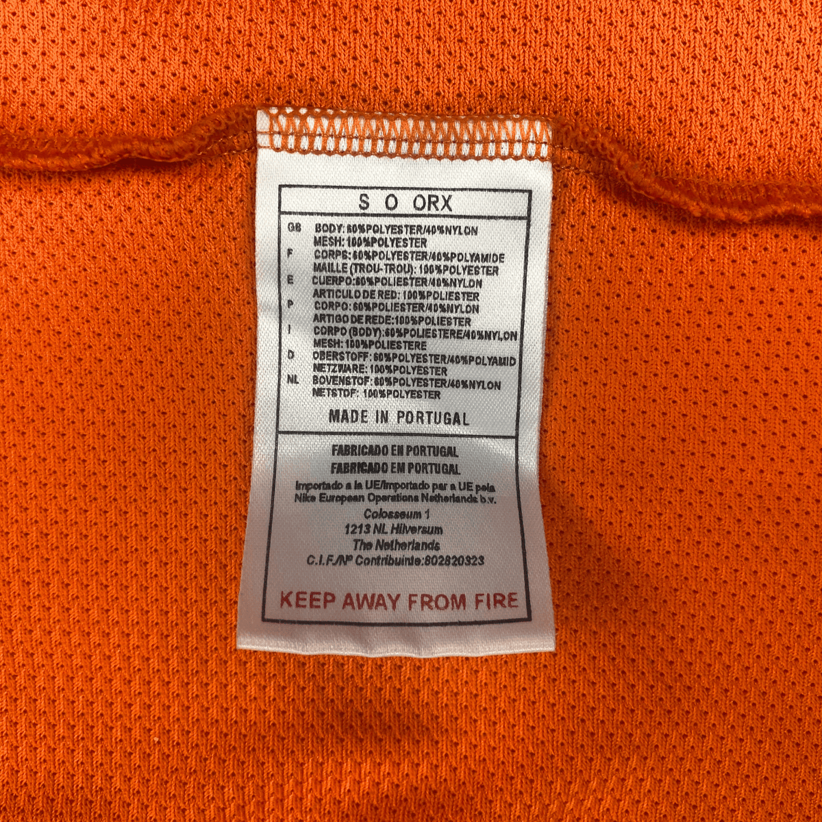 Original Netherlands 2000-2002 Home football shirt, size XXL, Kluivert 9 | Nostalgic Football Shirts
