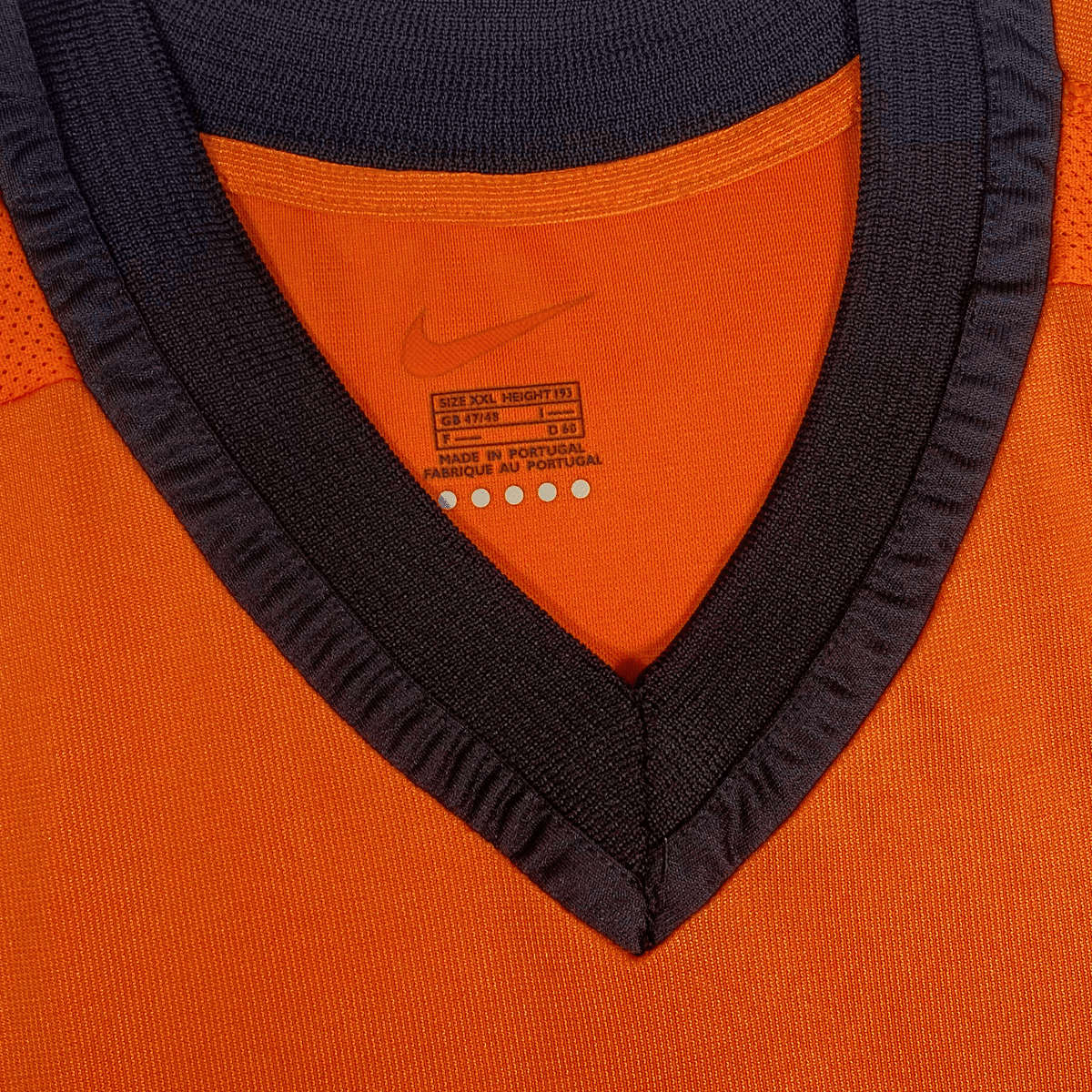 Retro Netherlands 2000-2002 Home football jersey by Nike, size XXL | Nostalgic Football Shirts