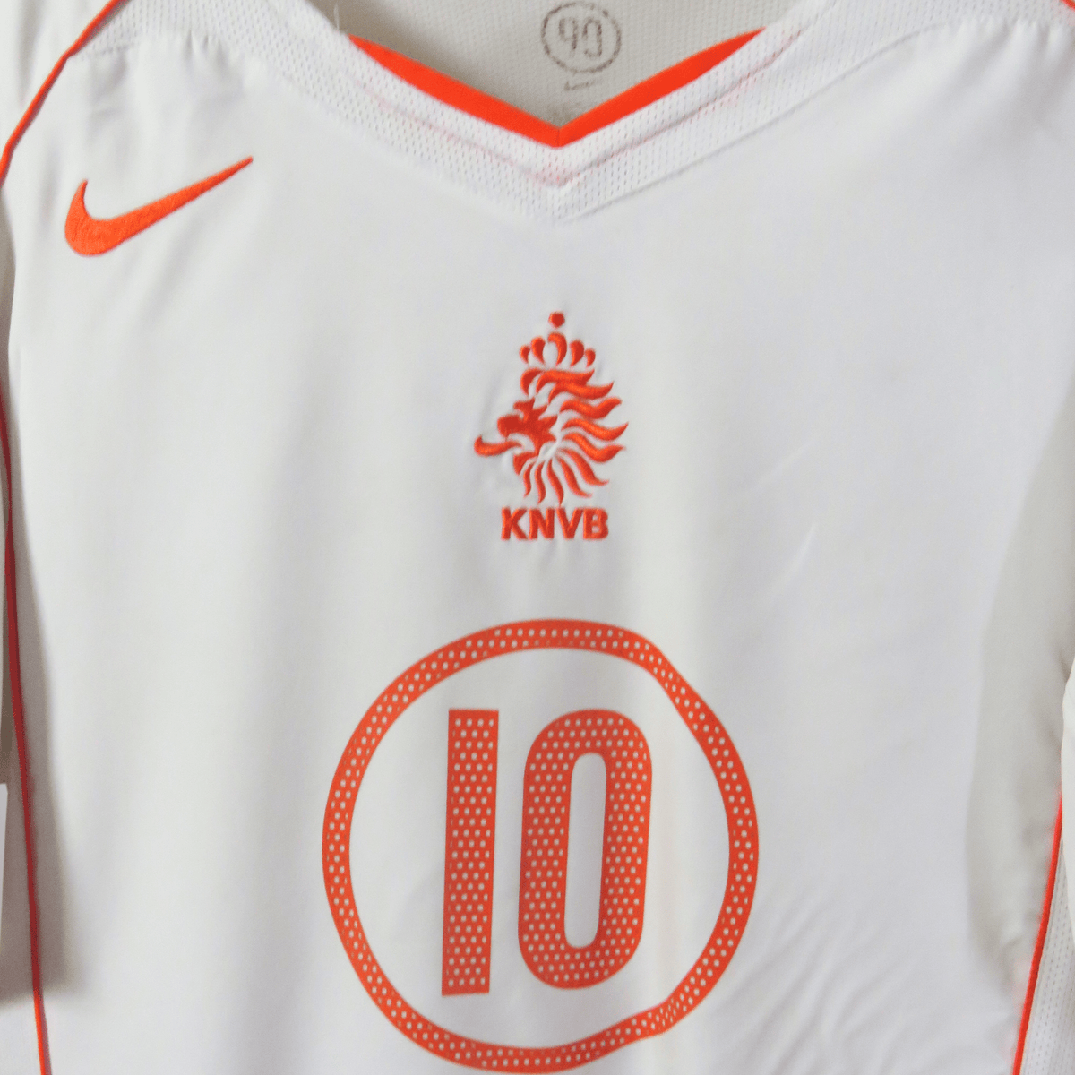 Original Netherlands 2004-2006 Away football shirt, size M, Nistelrooy 10 | Nostalgic Football Shirts