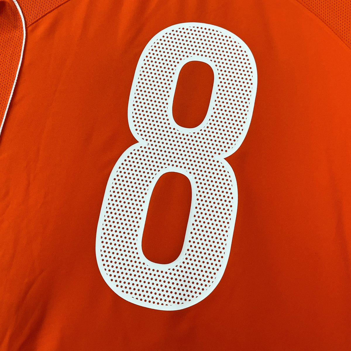 Original Netherlands 2004-2006 Home football shirt, size M, Davids 8 | Nostalgic Football Shirts