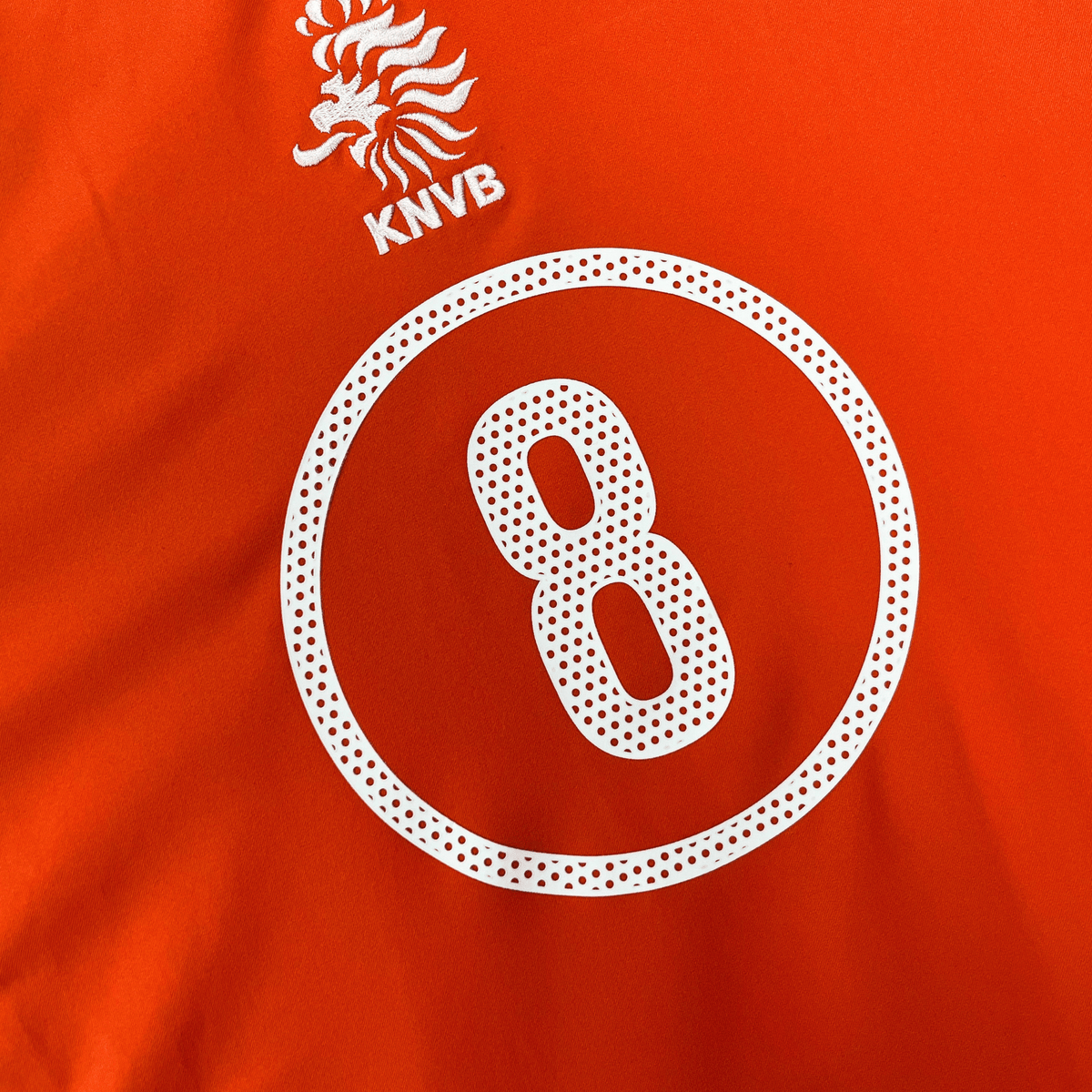 Authentic Nike Netherlands 2004-2006 Home shirt, Davids 8 on the back, size M | Nostalgic Football Shirts