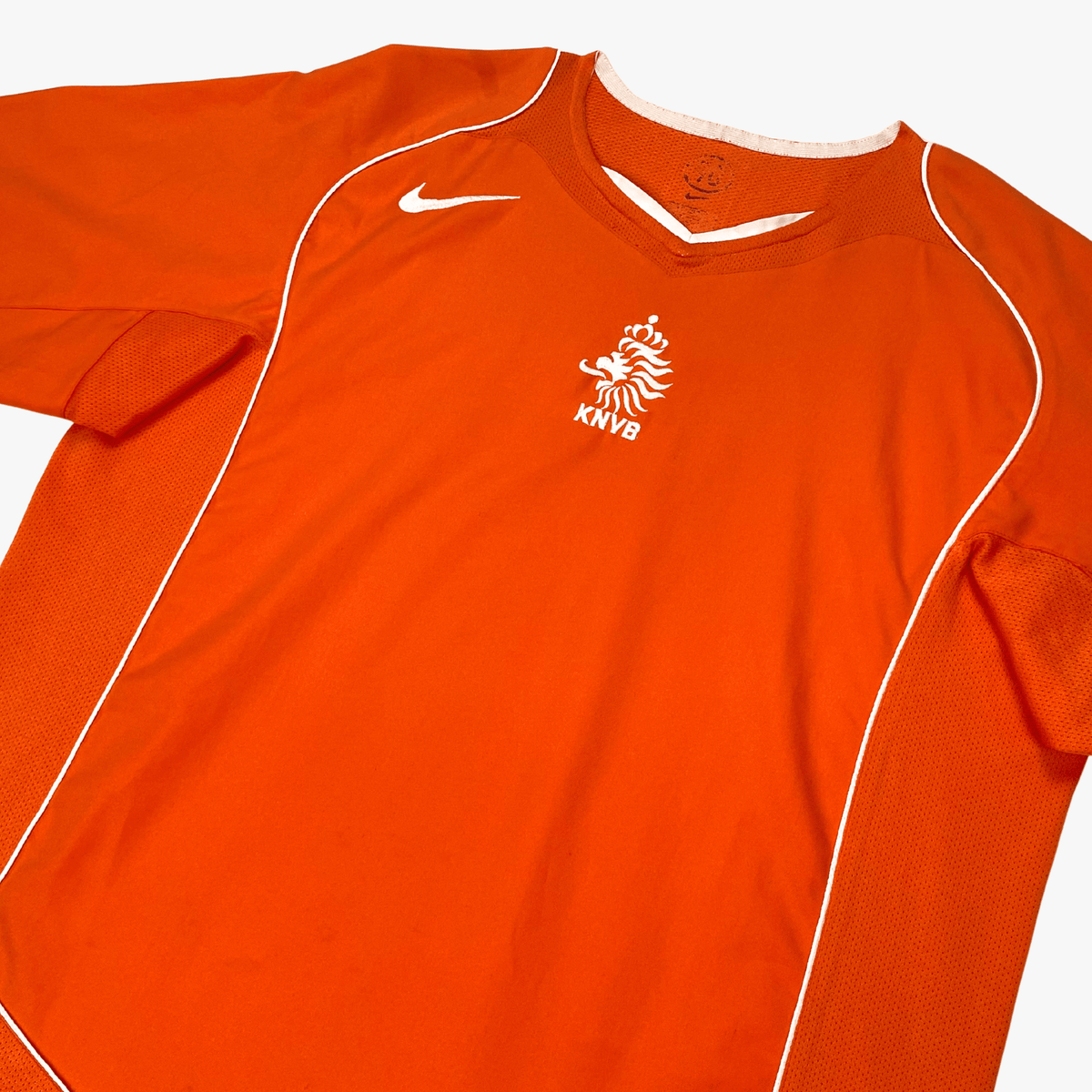Retro Netherlands 2004-2006 Home football jersey by Nike, size L | Nostalgic Football Shirts