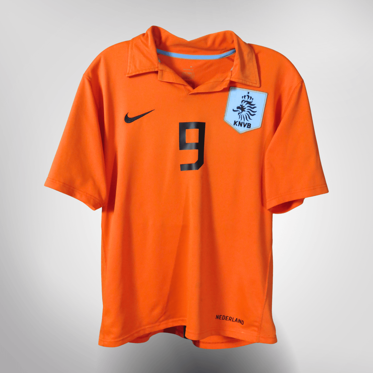 Authentic Nike Netherlands 2006-2008 Home shirt, Van Nistelrooy 9 on the back, size M | Nostalgic Football Shirts