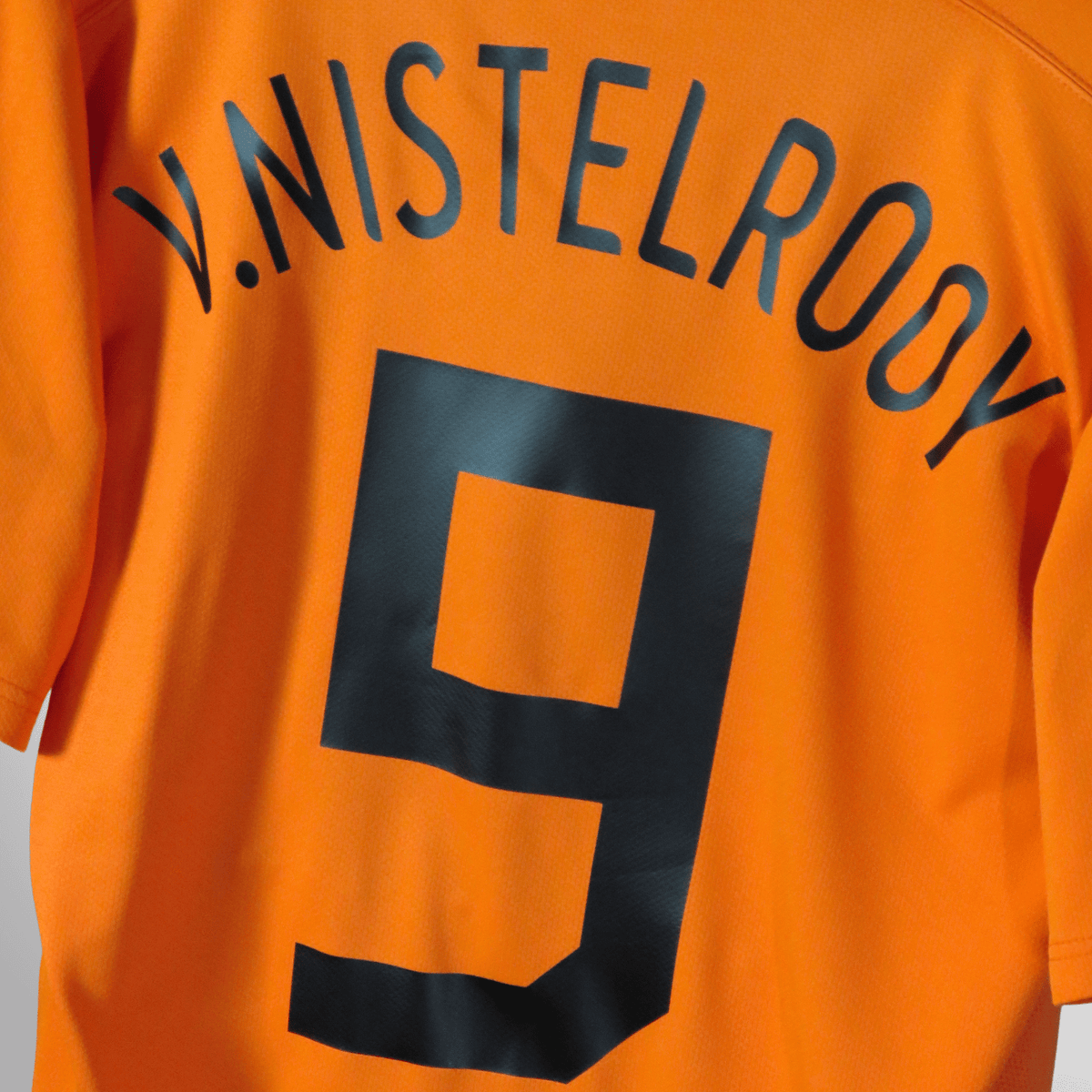 Retro Netherlands 2006-2008 Home football jersey by Nike, Van Nistelrooy 9, size M | Nostalgic Football Shirts