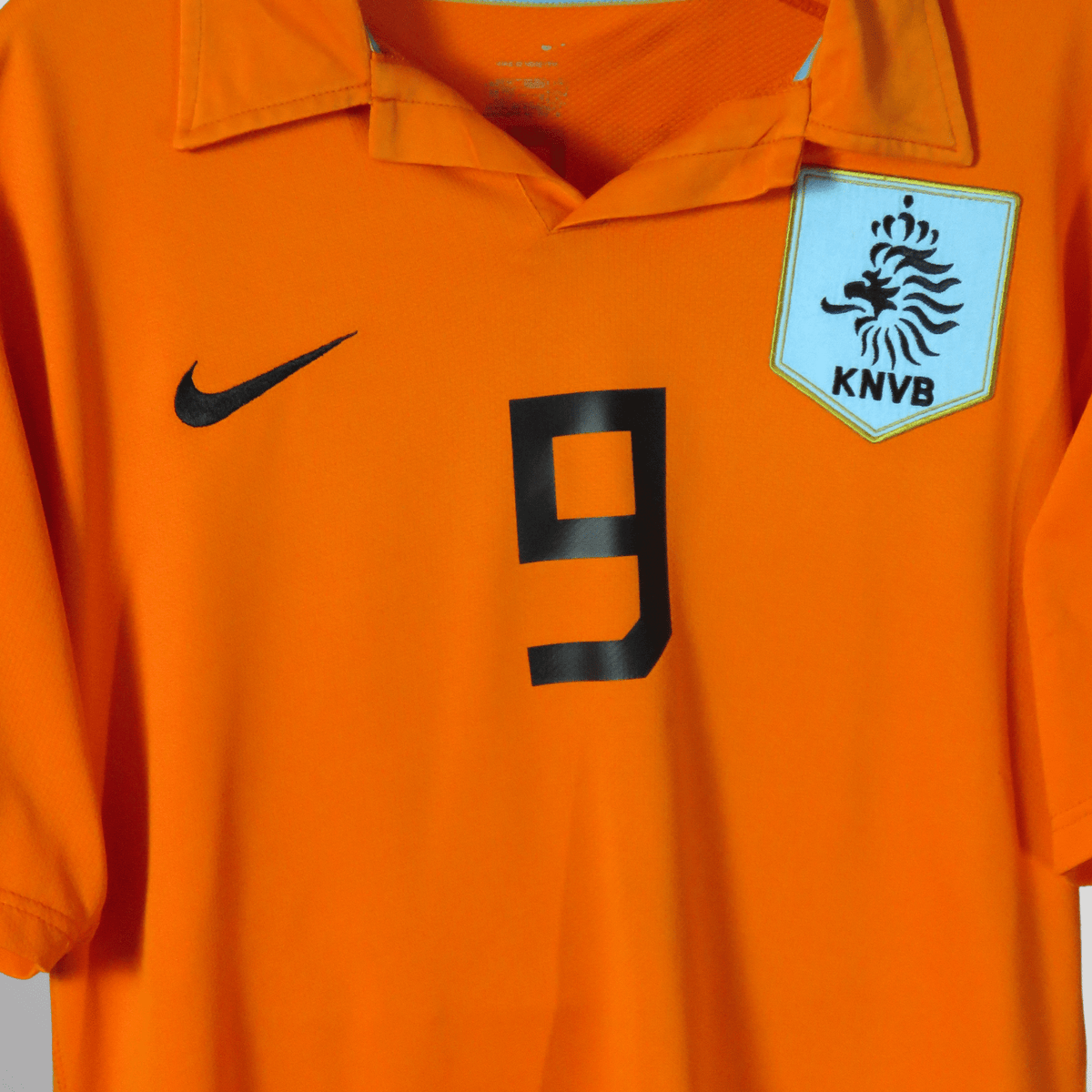 Original Netherlands 2006-2008 Home football shirt, size M, Van Nistelrooy 9 | Nostalgic Football Shirts