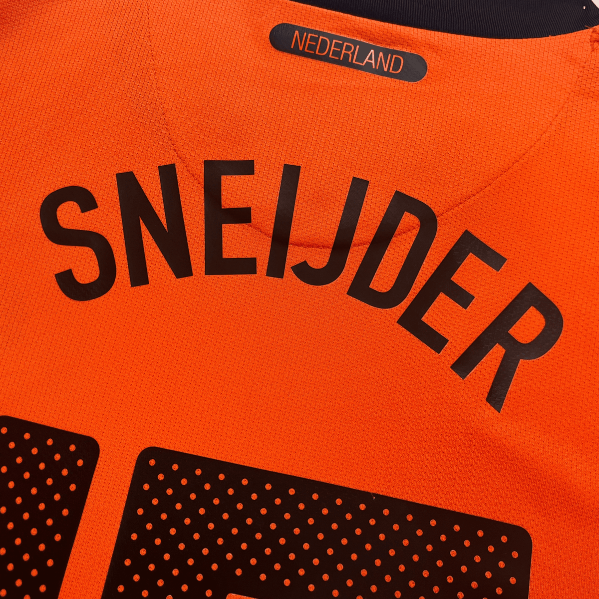 Retro Netherlands 2010-2011 Home football jersey by Nike, Sneijder 10, size XXL | Nostalgic Football Shirts