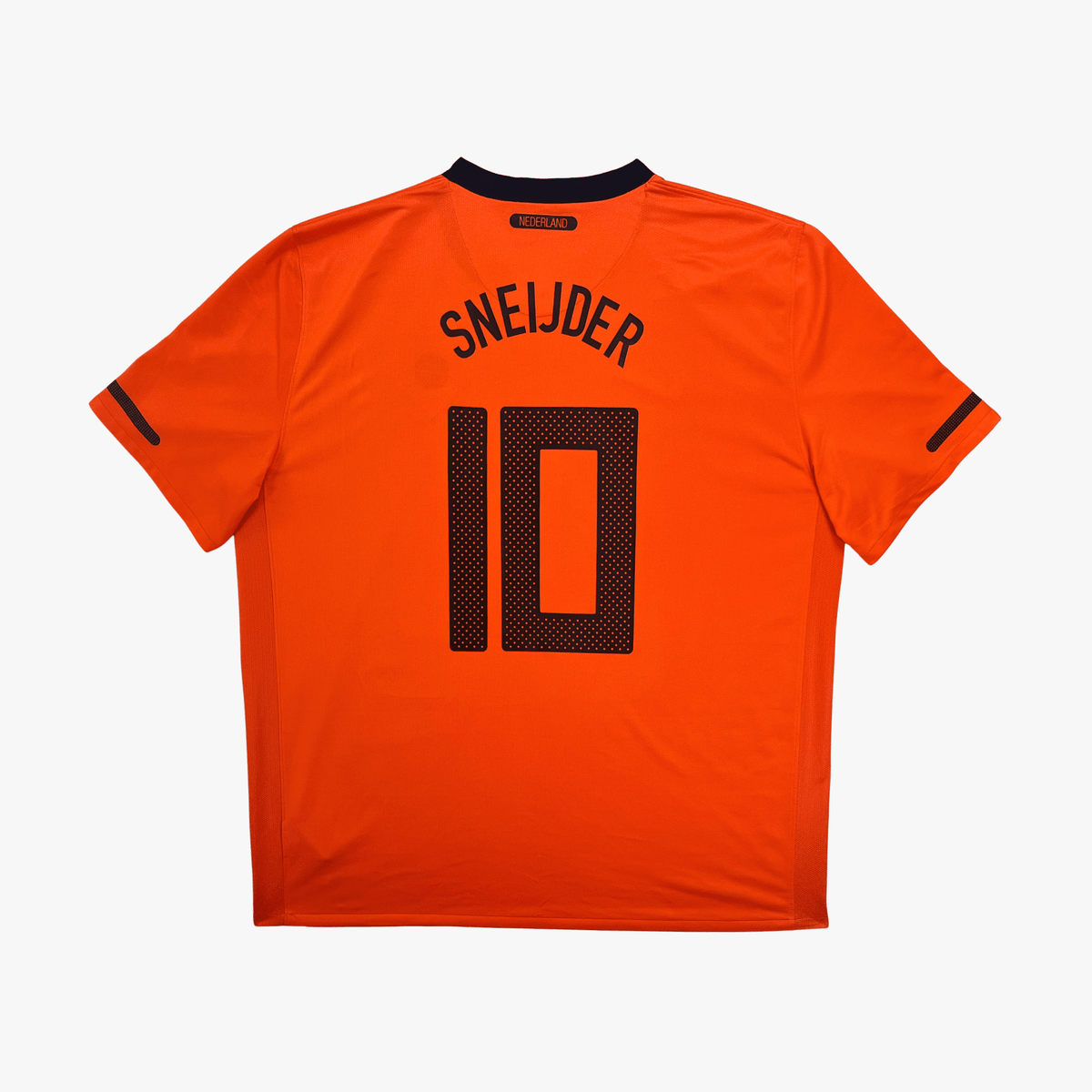 Vintage Netherlands 2010-2011 Home football shirt with Sneijder 10 print, size XXL | Nostalgic Football Shirts