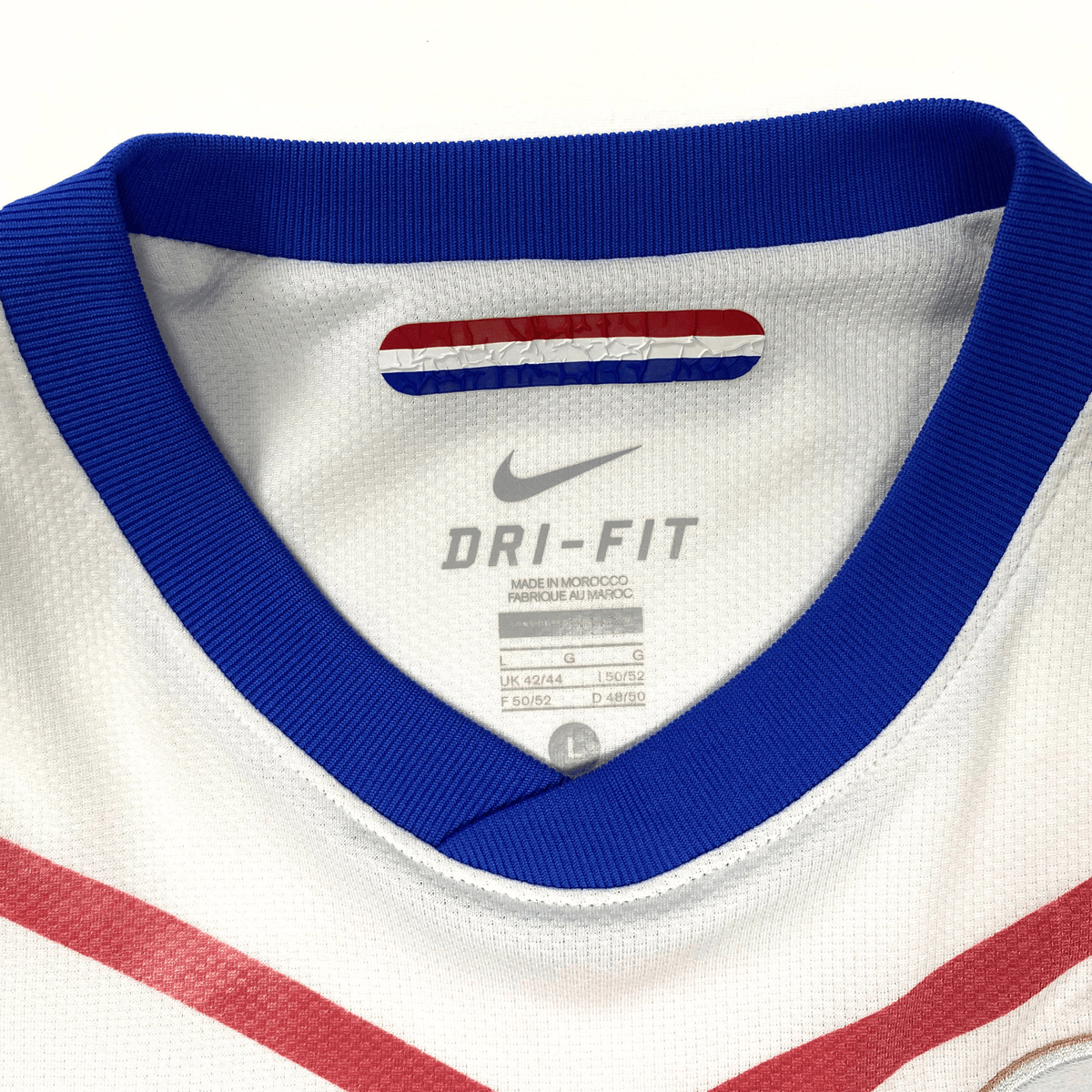 Authentic Nike Netherlands 2010-2012 Away shirt, size L, product code 376907-105 | Nostalgic Football Shirts