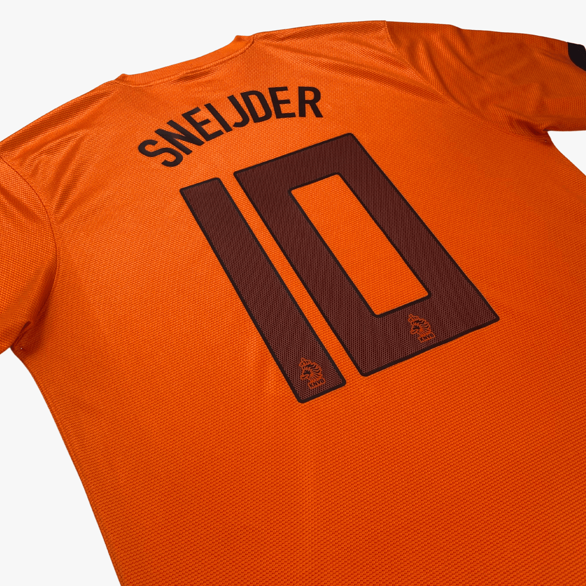 Authentic Nike Netherlands 2012-2014 Home shirt, Sneijder 10 on the back, size L | Nostalgic Football Shirts
