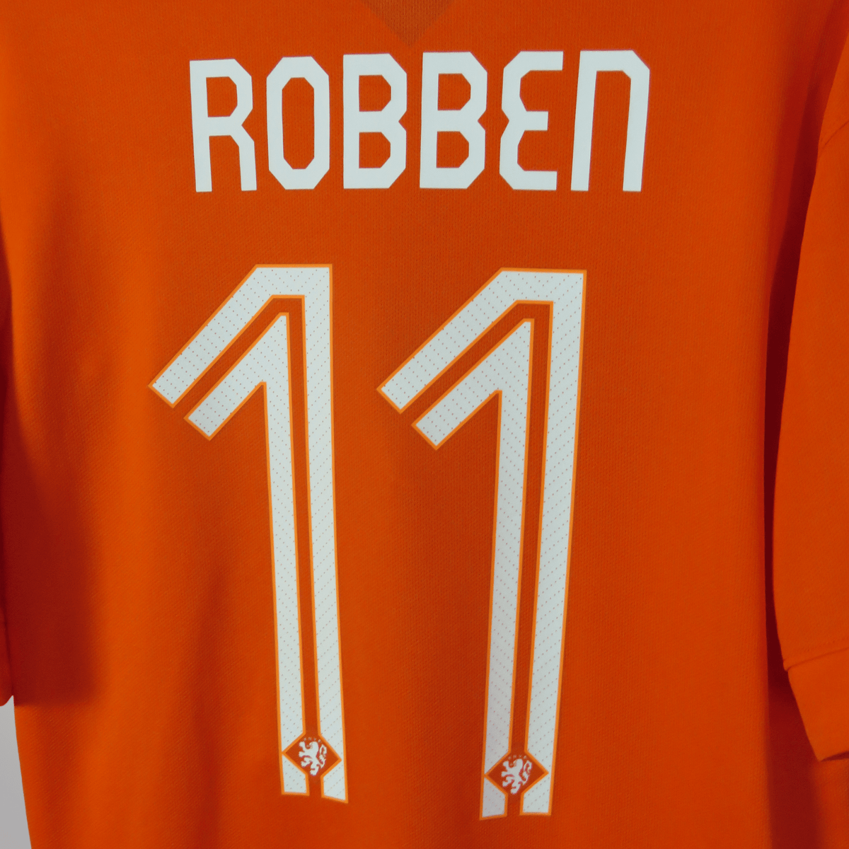 Retro Netherlands 2014-2015 Home football jersey by Nike, Robben 11, size M | Nostalgic Football Shirts