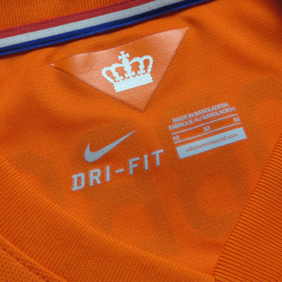 Retro Netherlands 2014-2015 Home football jersey by Nike, Robben 11, size M | Nostalgic Football Shirts