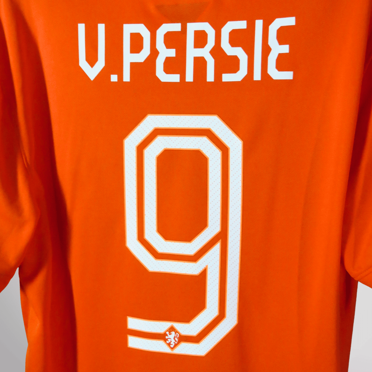 Retro Netherlands 2014-2015 Home football jersey by Nike, Van Persie 9, size M | Nostalgic Football Shirts