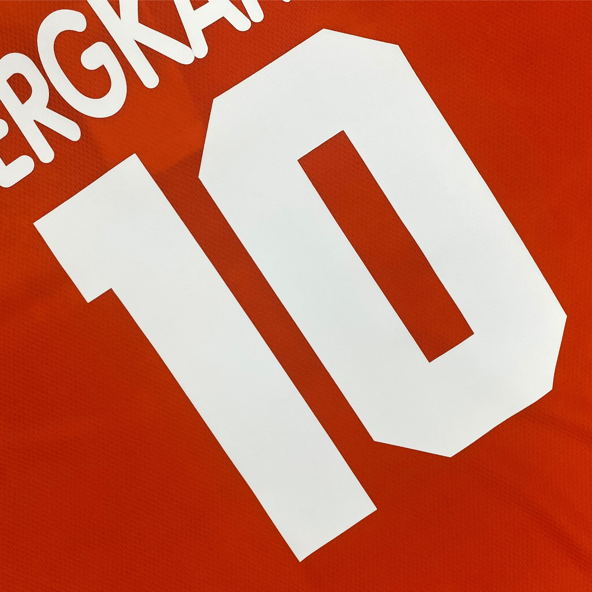 Netherlands 1996-97 Home Bergkamp #10 Shirt L