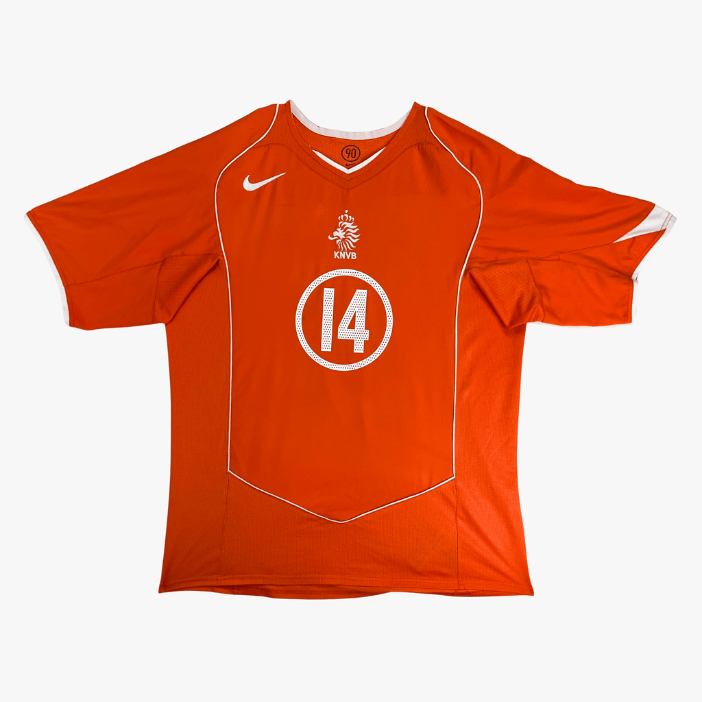 Netherlands 2004-06 Home Sneijder #14 Shirt L