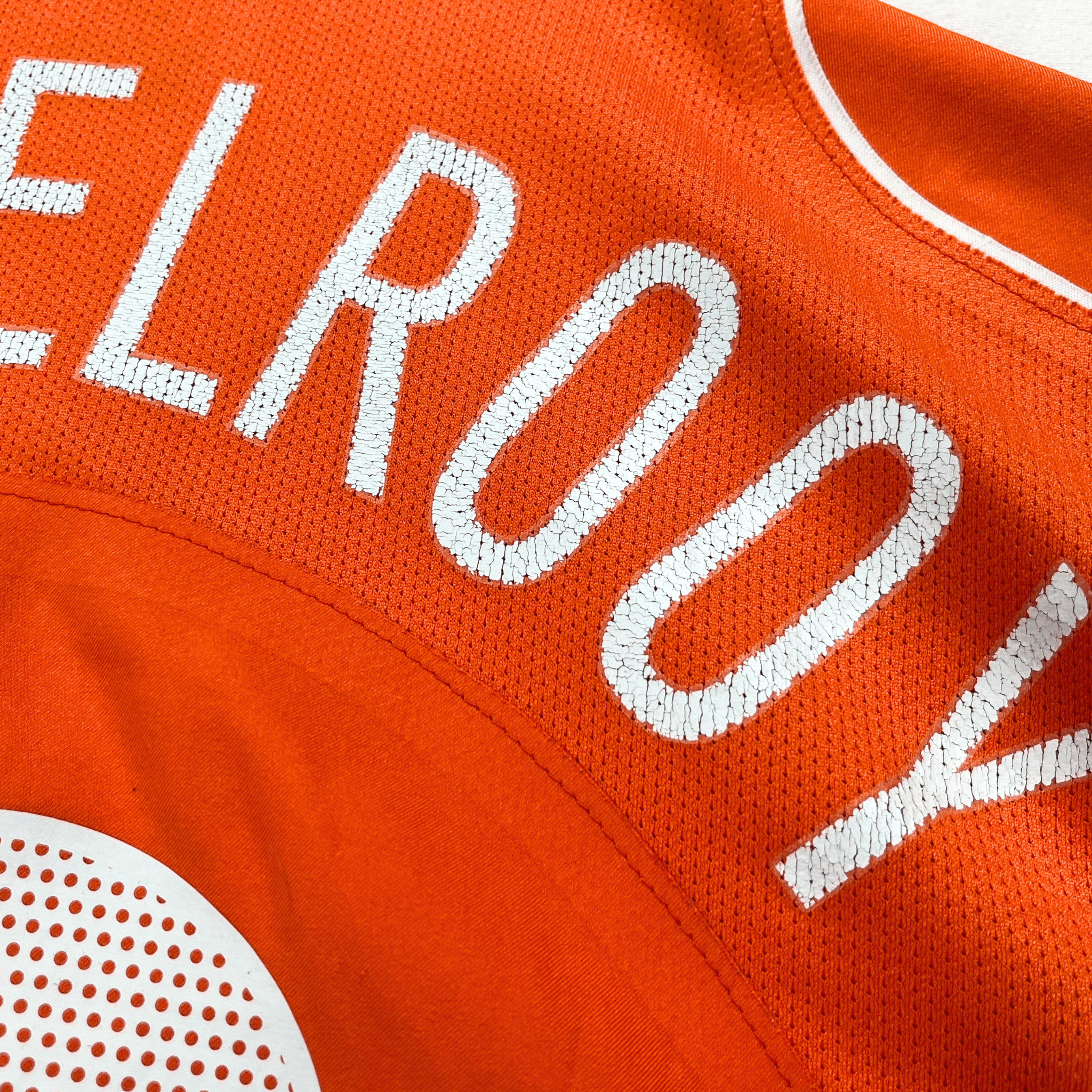 Netherlands 2004-06 Home Van Nistelrooy #10 Player Issue 'Authentic' Limited Edition Shirt L