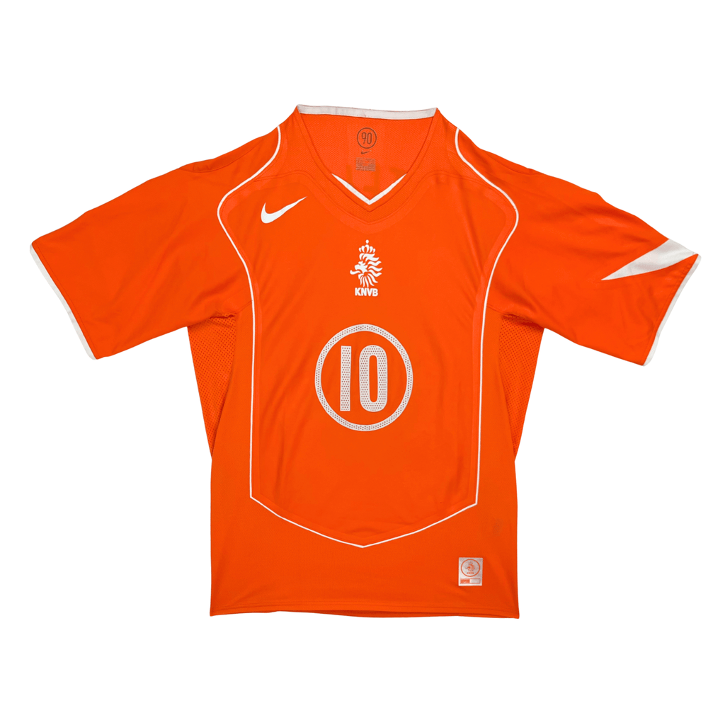Netherlands 2004-06 Home Van Nistelrooy #10 Player Issue 'Authentic' Limited Edition Shirt L
