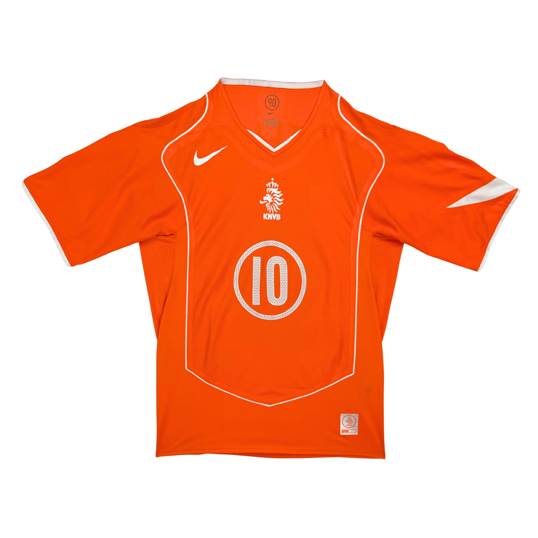 Netherlands 2004-06 Home Van Nistelrooy #10 Player Issue 'Authentic' Limited Edition Shirt L