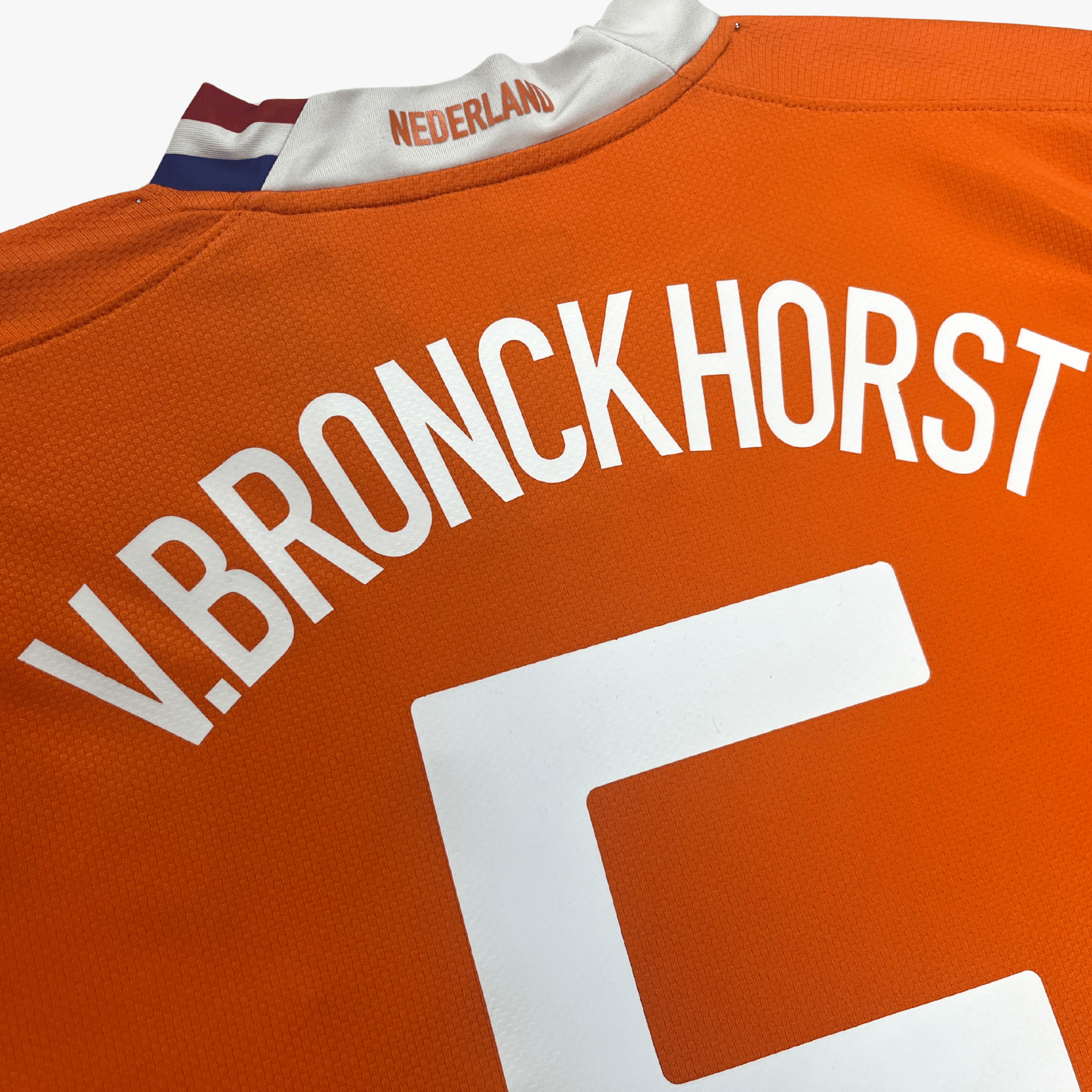 Netherlands 2008-10 Home Van Bronckhorst Shirt L