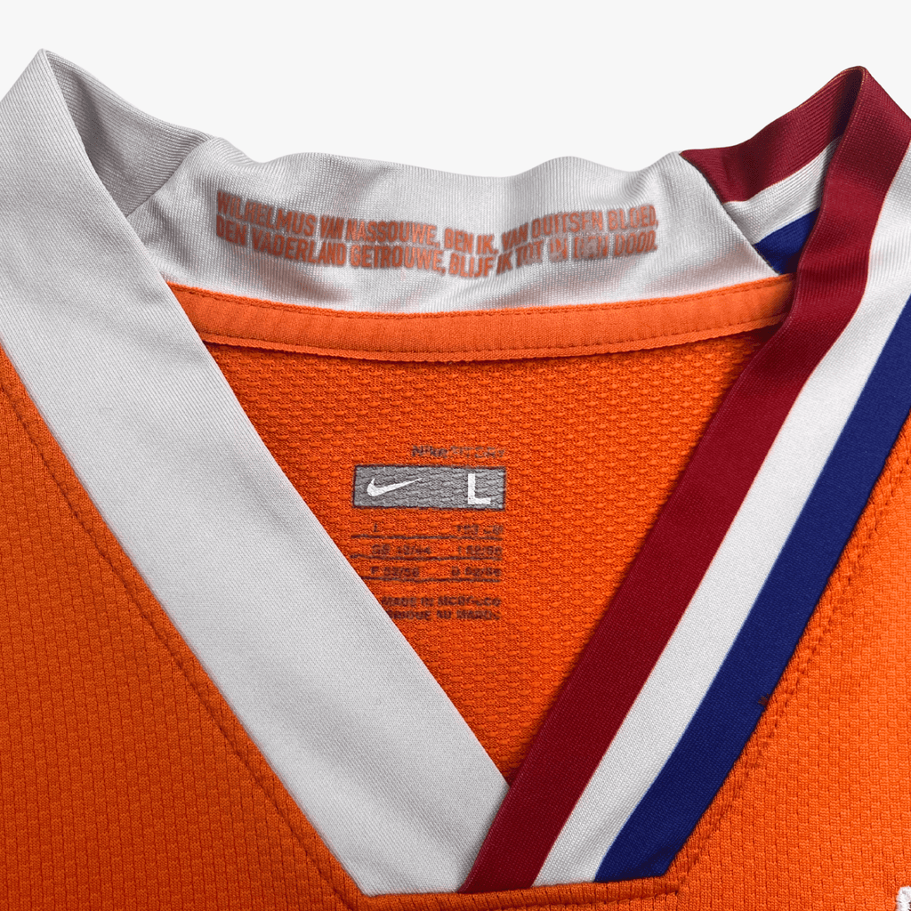 Netherlands 2008-10 Home Van Bronckhorst Shirt L