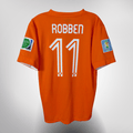 Netherlands 2014-15 Home Robben #11 Shirt M