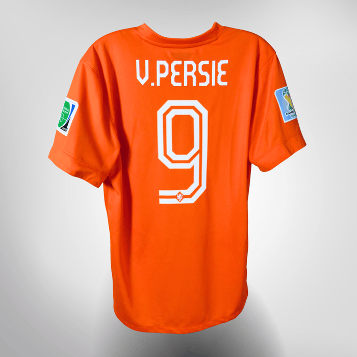 Netherlands 2014-15 Home Van Persie #9 Shirt M