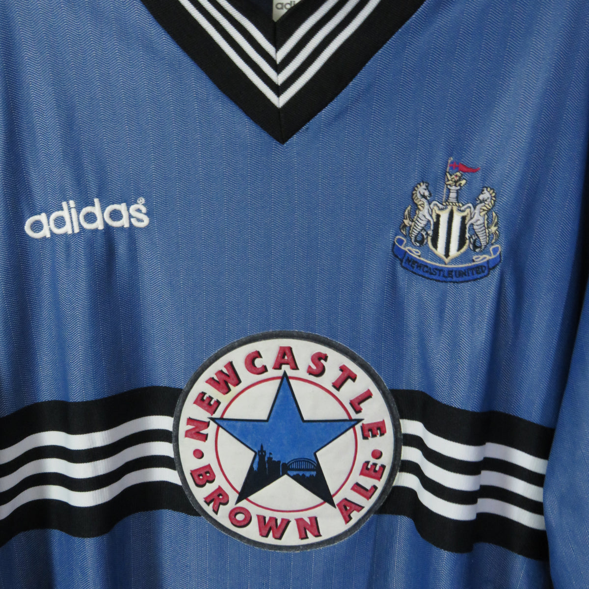 Newcastle United 1996-1997 Away shirt, Shearer 9, Adidas, size XXL | Nostalgic Football Shirts