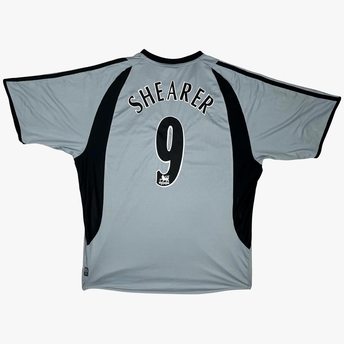 Vintage Newcastle United 2003-2004 Third football shirt with Shearer 9 print, size XL | Nostalgic Football Shirts