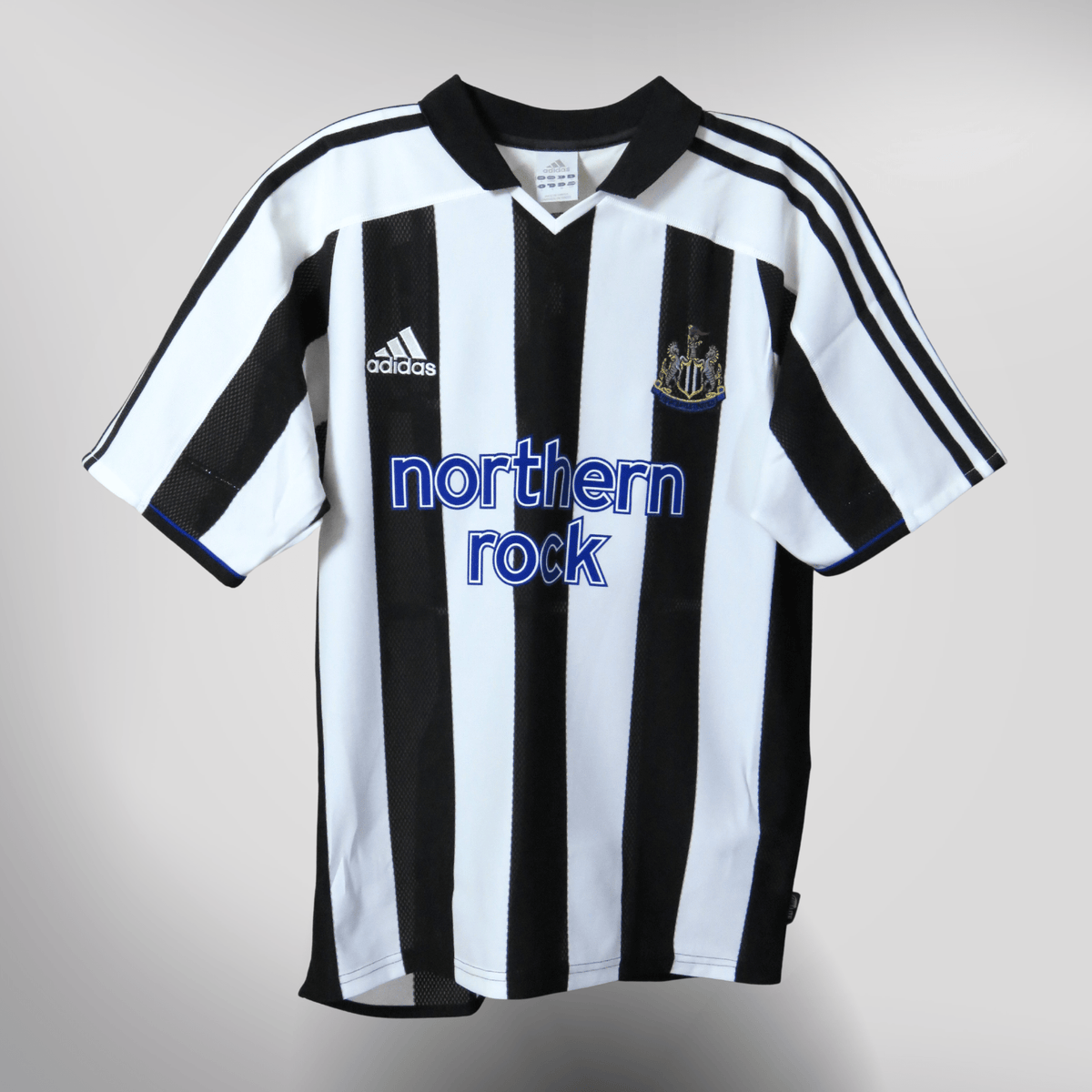 Authentic Adidas Newcastle United 2003-2005 Home shirt, Shearer 9 on the back, size S | Nostalgic Football Shirts