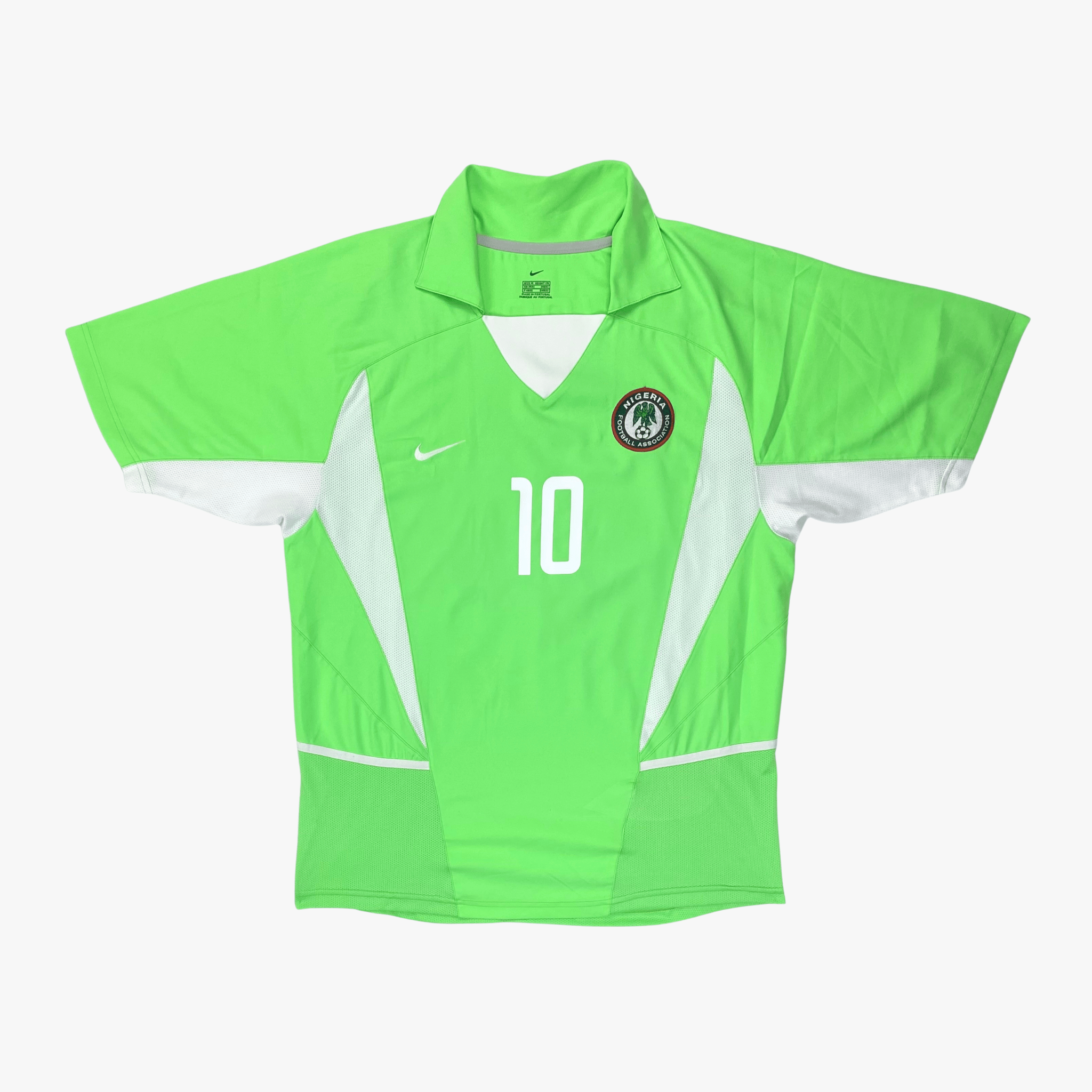 Nigeria 2002-04 Home Okocha #10 Shirt M
