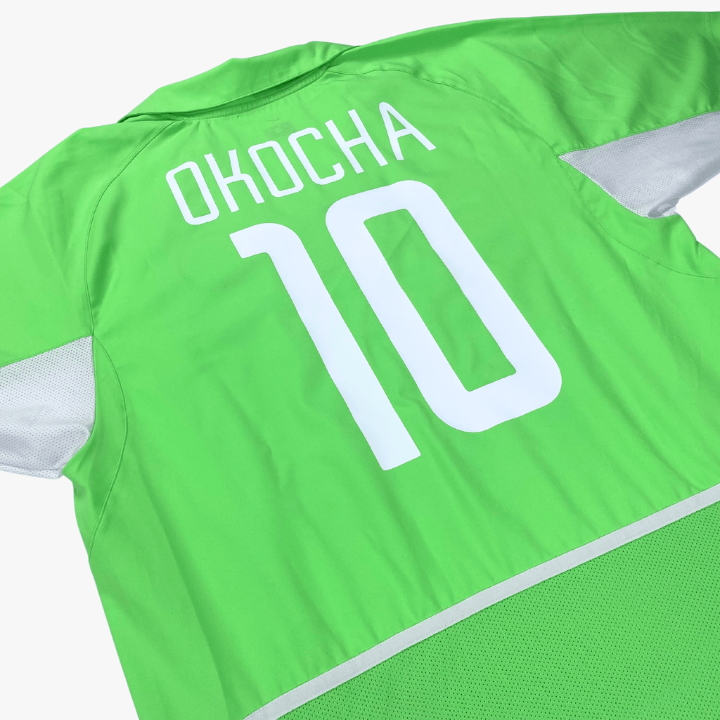 Nigeria 2002-04 Home Okocha #10 Shirt M
