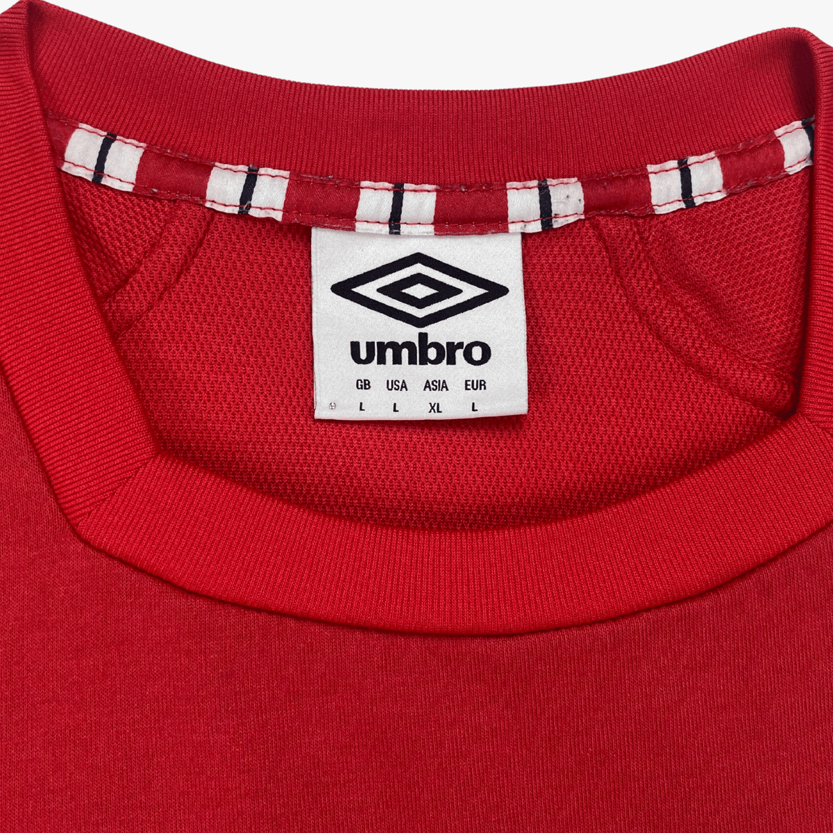 Authentic Umbro Norway 2012-2013 Home shirt, size L | Nostalgic Football Shirts