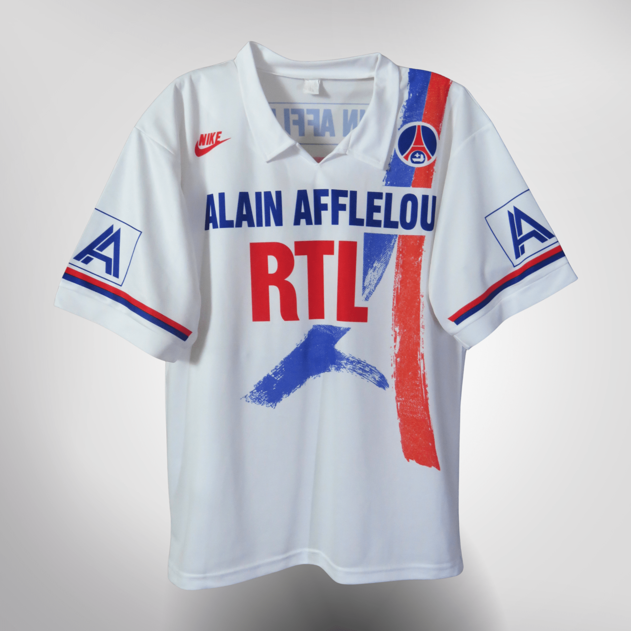 Vintage PSG 1990-1991 Home football shirt, size M | Nostalgic Football Shirts